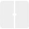 Ekena Millwork Lucan Architectural Grade PVC Contemporary Ceiling Medallion, Two Piece, 32"OD x 3"ID x 11"C x 1"P CMP32LN2-03000 - alternate 3